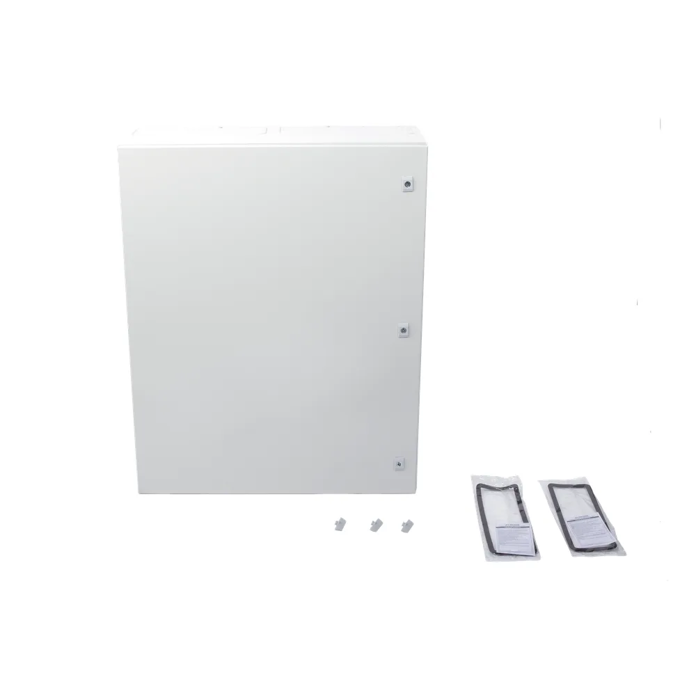 Gabinete de Acero IP66 Uso en Intemperie (800 x 1000 x 300 mm) con Placa Trasera Interior Metálica y Compuerta Inferior Atornillable (Incluye Chapas y Llaves T). – vista 5