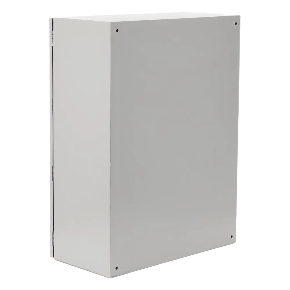 Gabinete de Acero, Nema 4 -IP 65 de 60 x 80 x 30 cm con Platina. – vista 3