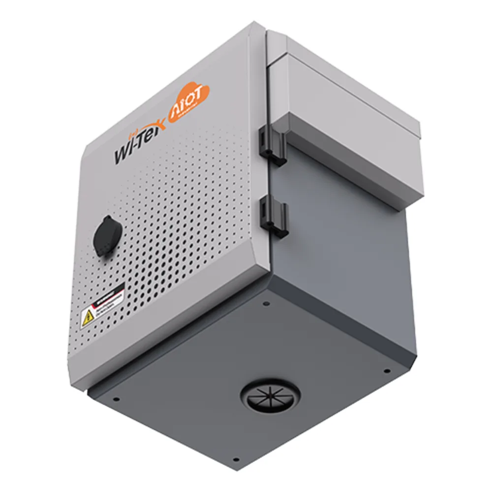 Gabinete de Acero Ventilado para Exterior 250 x 250 x 180 mm con Rieles DIN y 4 Placas Laterales para Montaje de Equipos por Fuera – vista 5