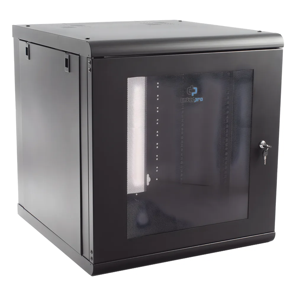 Gabinete de Pared 16U de 635 mm de Profundidad, Rack de 19 in en Acero Reforzado: Compacto y Resistente para Soluciones Profesionales – vista 3