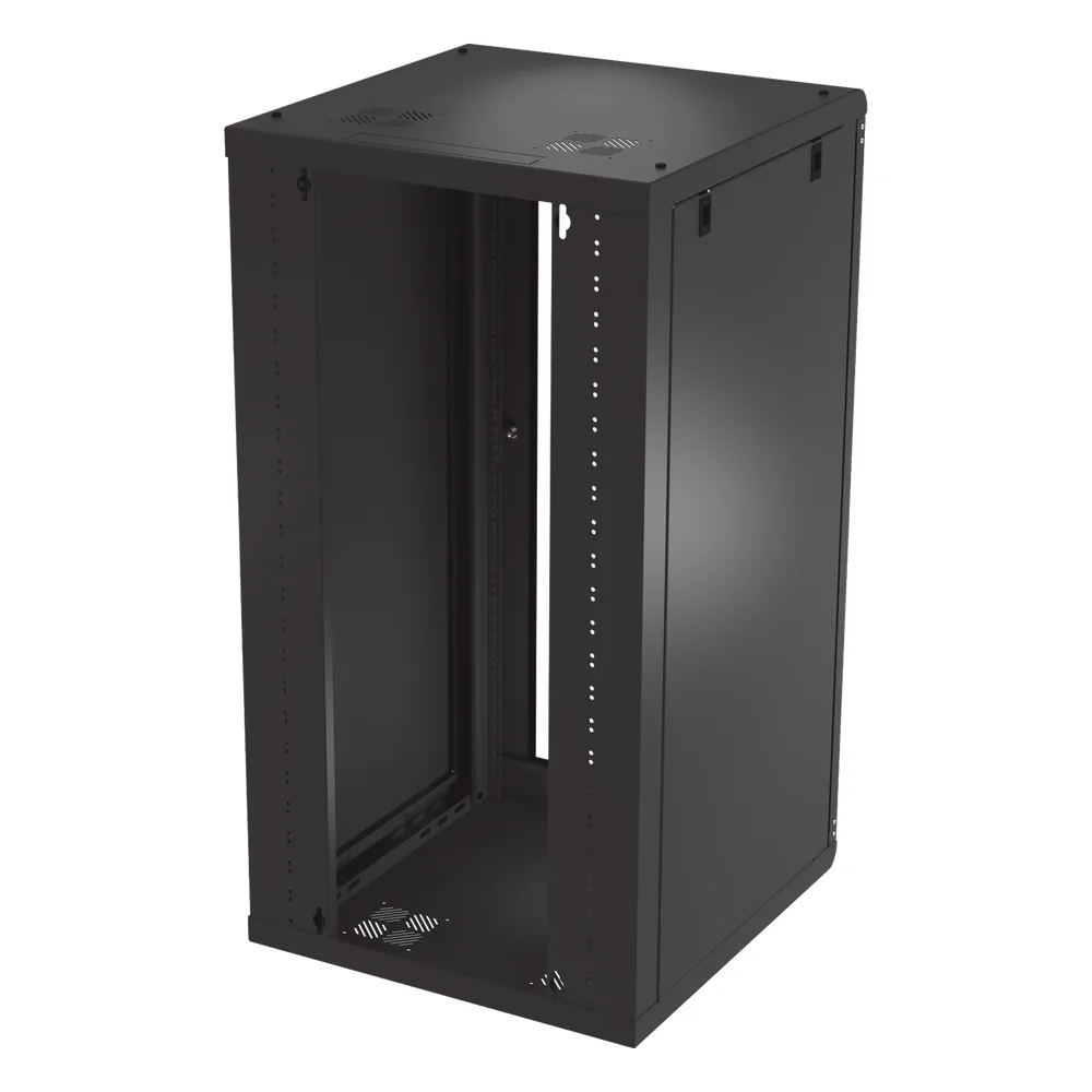 Gabinete de Pared 24U de 635 mm de Profundidad, Rack de 19 pulgadas en Acero Reforzado: Compacto y Resistente para Soluciones Profesionales – vista 2