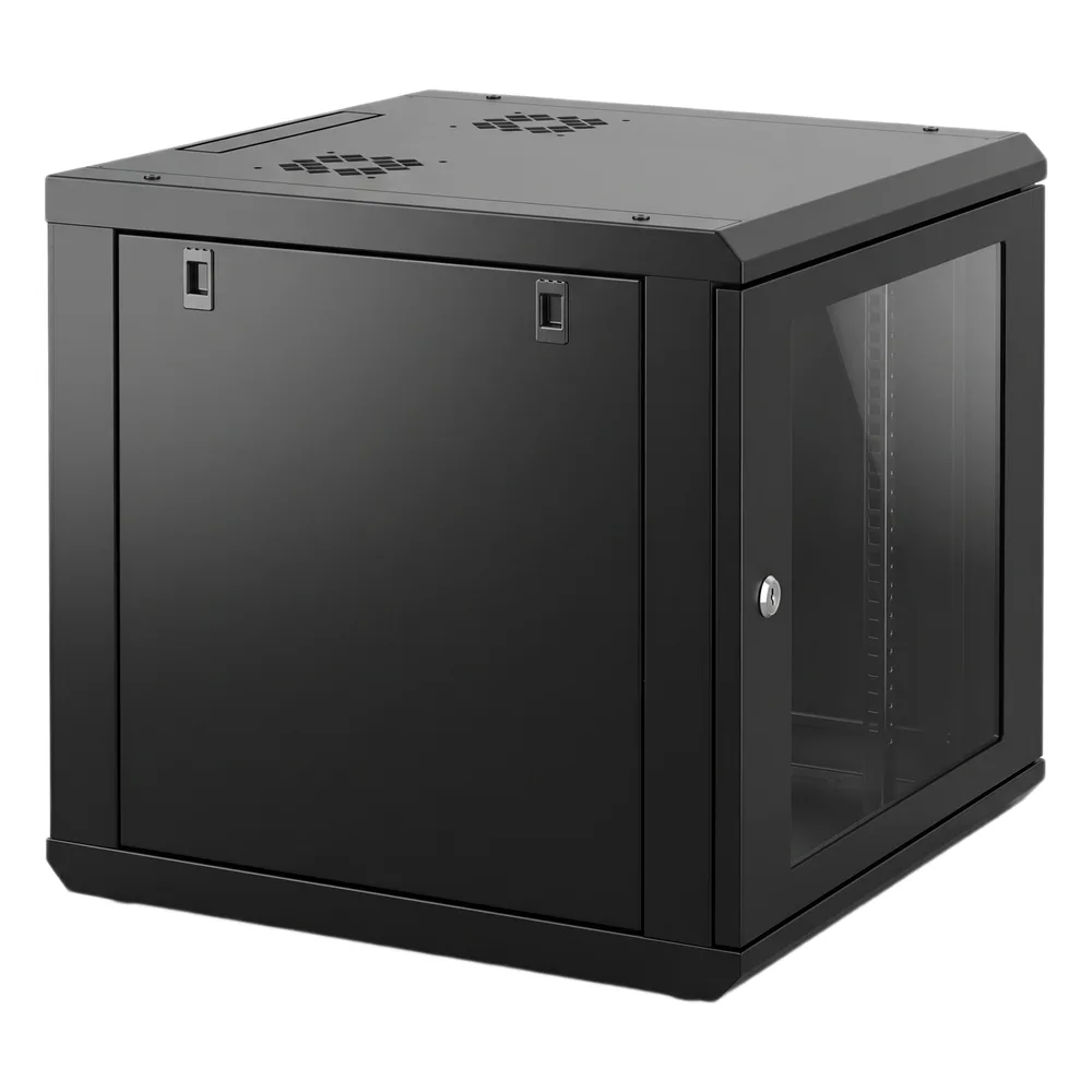 Gabinete de Pared 9U de 635 mm de Profundidad, Rack de 19 in en Acero Reforzado: Compacto y Resistente para Soluciones Profesionales – vista 3