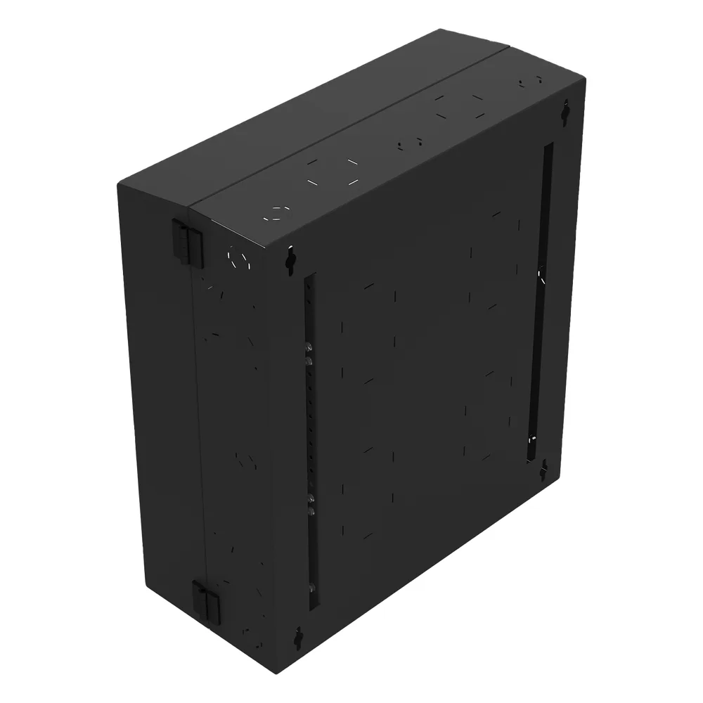 Gabinete de Pared con Rack Horizontal de 6 UR, con Ventanilla de Inspección, Se envía el Gabinete Armado. – vista 3