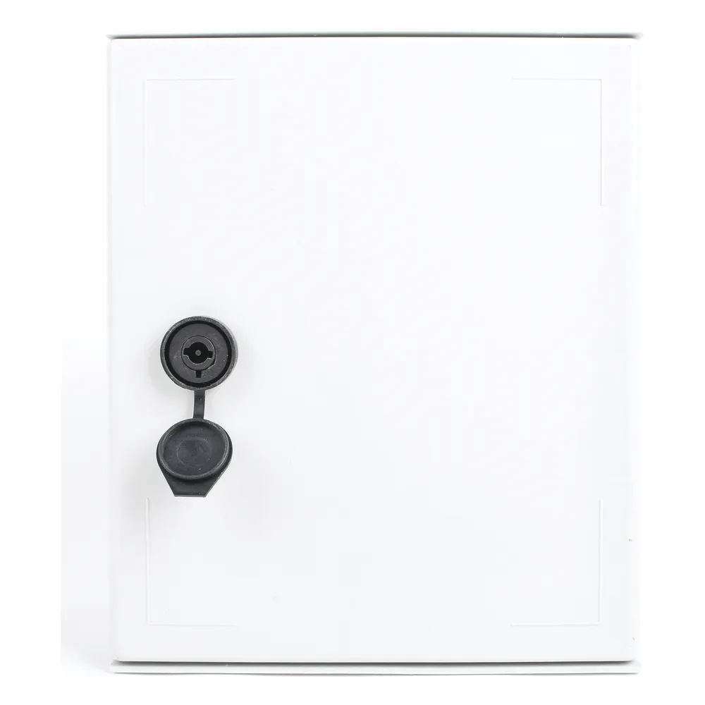 Gabinete de Poliéster IP65 Uso en Intemperie (250 x 300 x 140 mm) con Placa Trasera Interior de Plástico (Incluye Chapa y Llave). – vista 6