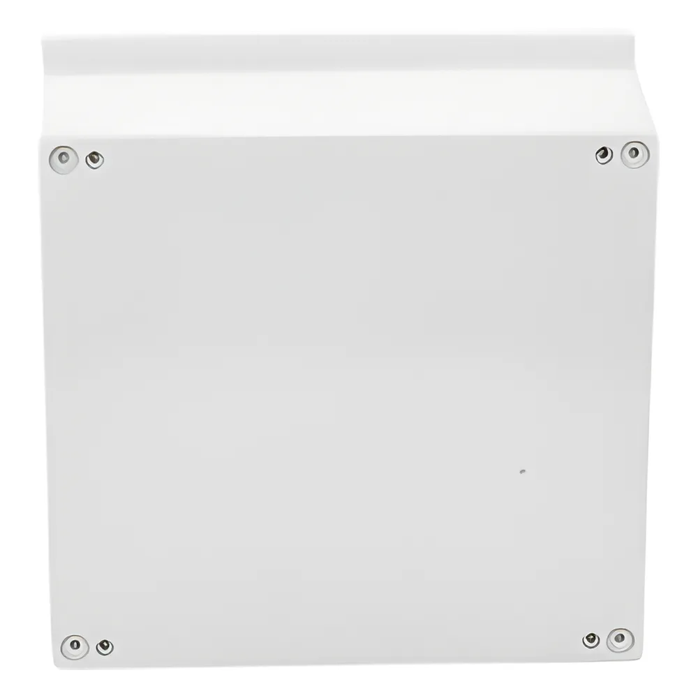 Gabinete de Poliéster IP65 Uso en Intemperie (400 x 400 x 200 mm) con Placa Trasera Interior de Plástico (Incluye Chapa y Llave). – vista 3