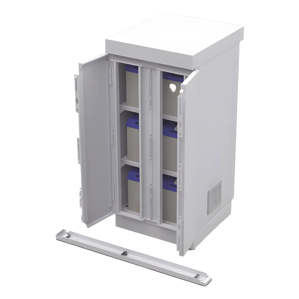 Gabinete de Seguridad de Lámina Galvanizada  para Almacenamiento de Baterías (Hasta 6 baterías PL110D12). – vista 6