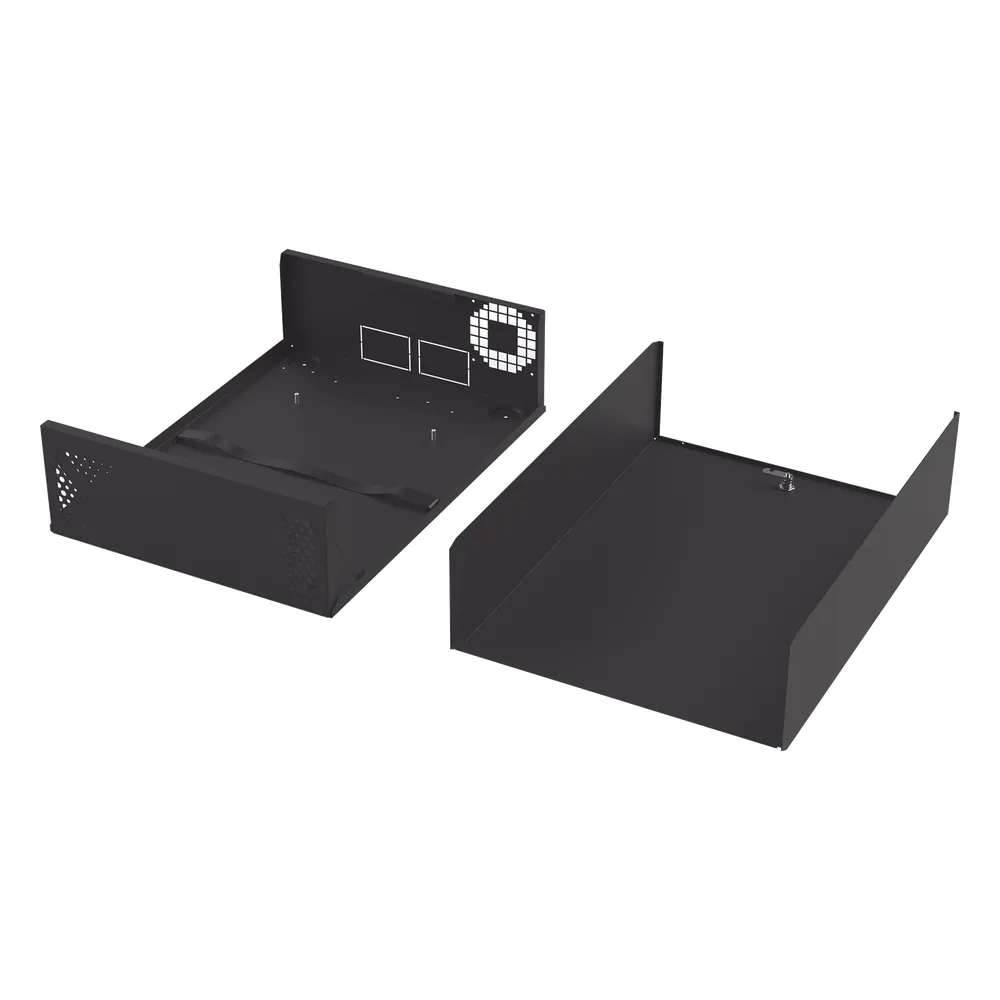 Gabinete Metálico para DVR/NVR con Chapa y llave. – vista 4