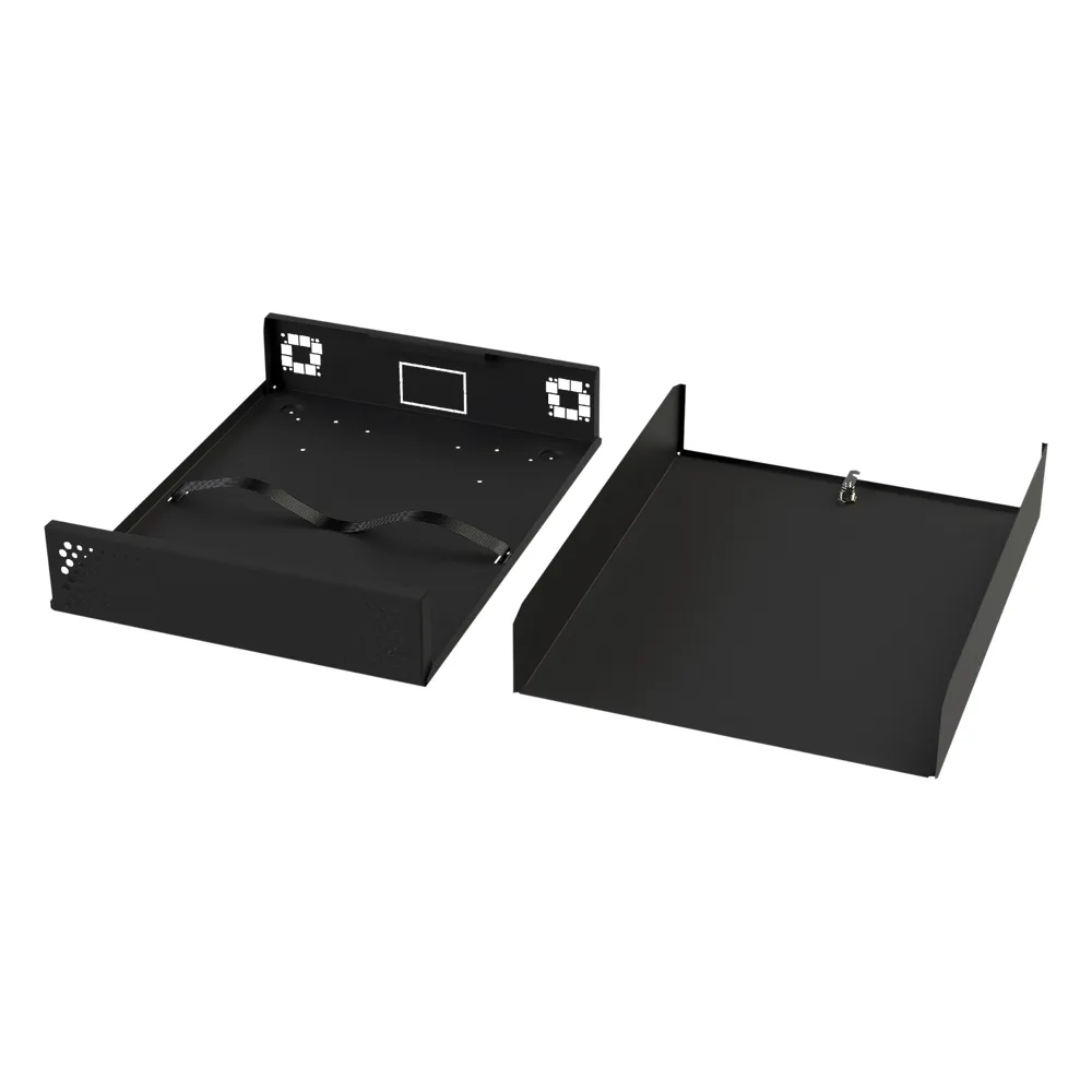 Gabinete Metálico para DVR/NVR. Tamaño Max. de DVR/NVR: 445 x 88 x 400mm (An.xAl.xProf.). Compatible con Fuente SLIM. – vista 3