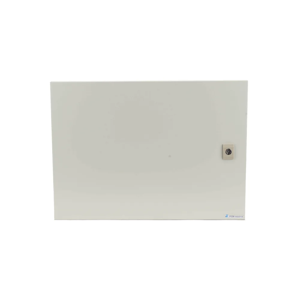 Gabinete para instalación de 1 Batería , Fabricado en Lámina Galvanizada, Accesorios para poste (No incluidos) – vista 2