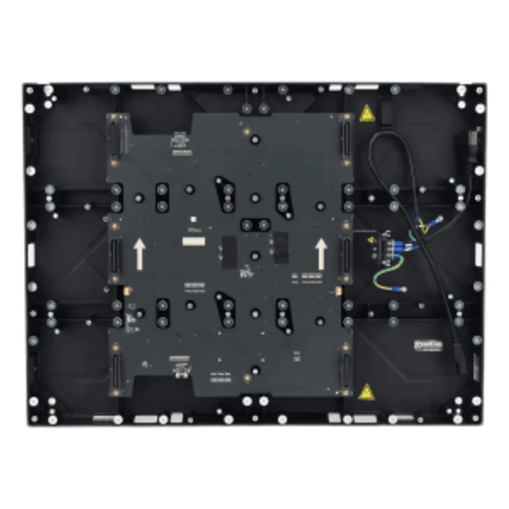 Gabinete para LED Interior / Resolución 640×480 mm / Estructura Modular / Diseño Sin Cables / Mantenimiento Frontal