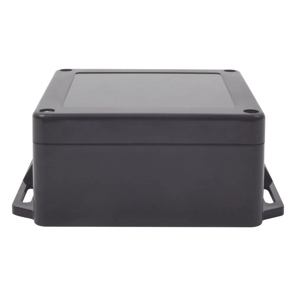 Gabinete Plástico Negro para Exterior (IP65) de 120 x 120 x 60 mm Cierre por Tornillos. – vista 2