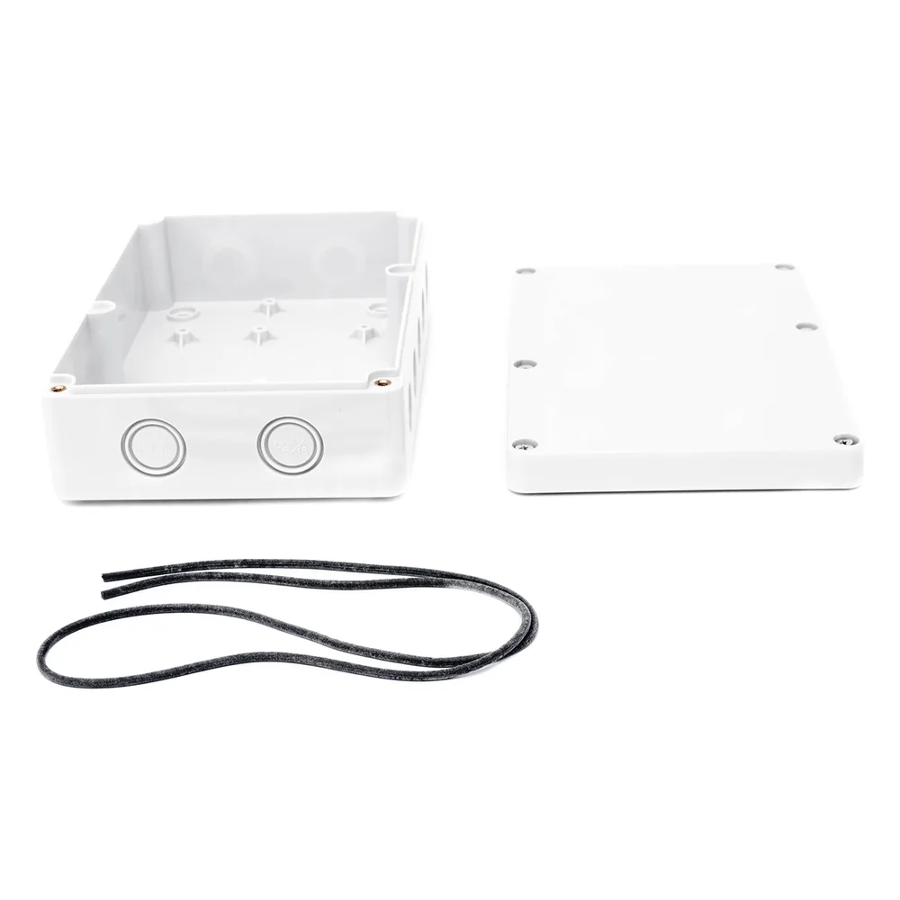 Gabinete Plástico para Exterior (IP65) de 180 x 125 x 57 mm Cierre por Tornillos. – vista 9