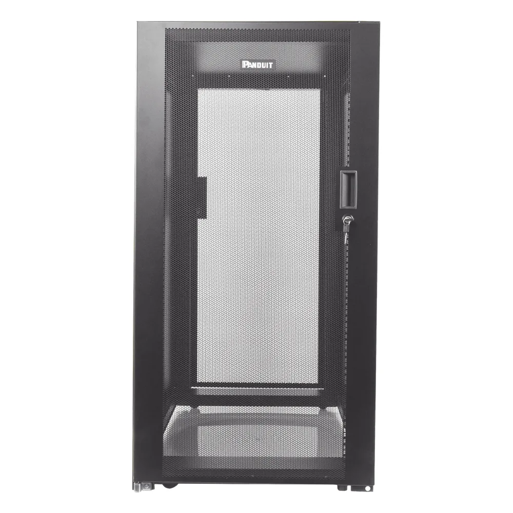 Gabinete Profesional de Telecomunicaciones, de Piso, 24 UR, 600 mm de Ancho y 1070 mm de Profundidad, Color Negro – vista 6