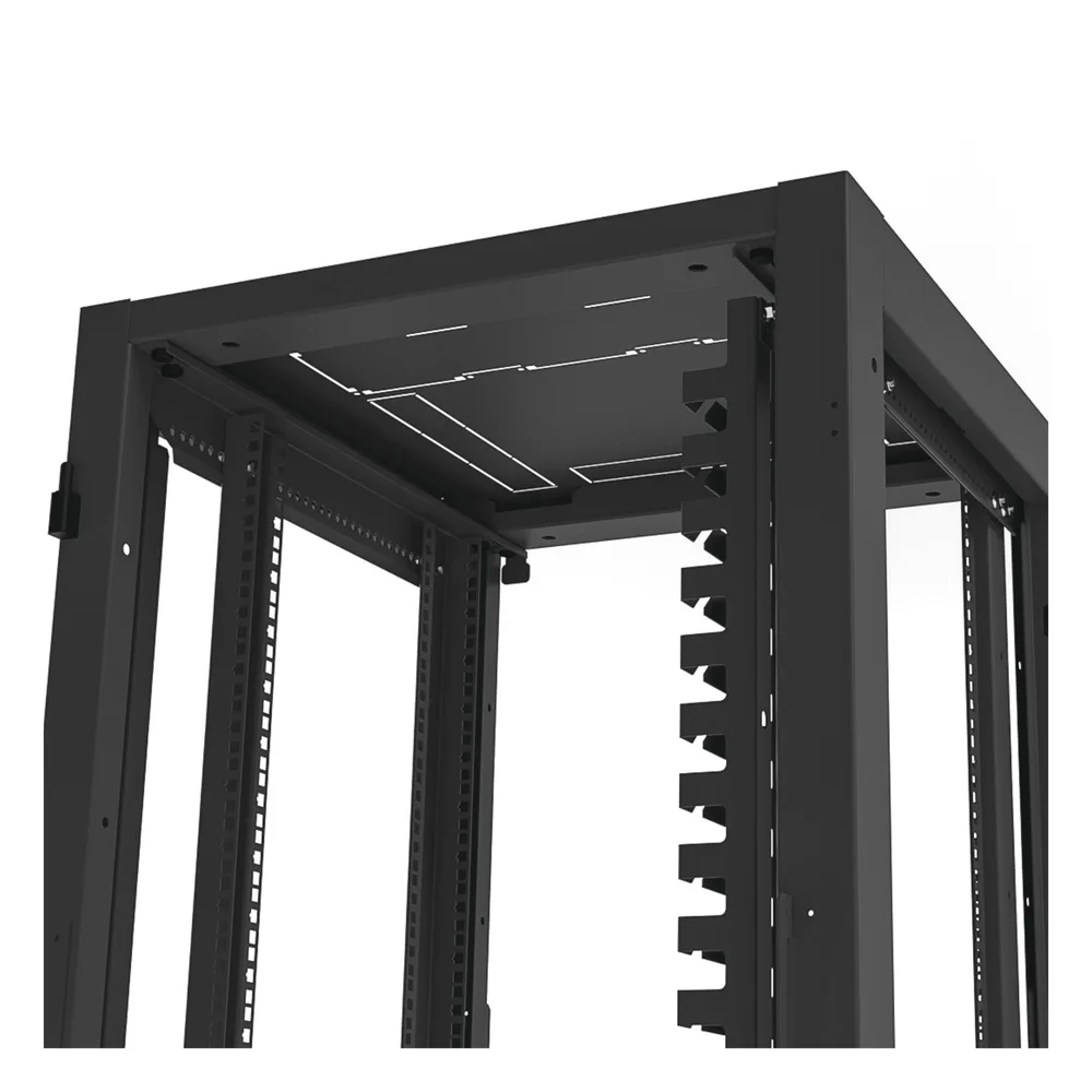 Gabinete Profesional para Telecomunicaciones de 19in, Instalación a Piso, 24UR, 600 mm Profundidad, Se envía el Gabinete Armado. – vista 12