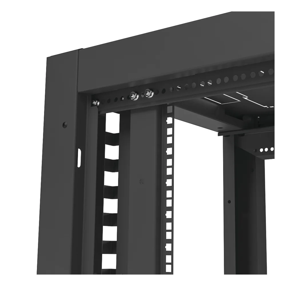 Gabinete Profesional para Telecomunicaciones de 19in, Instalación a Piso, 24UR, 600 mm Profundidad, Se envía el Gabinete Armado. – vista 13