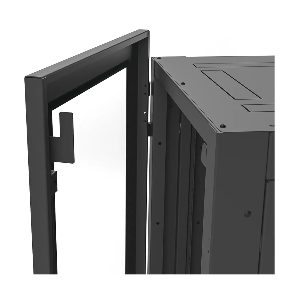 Gabinete Profesional para Telecomunicaciones de 19in, Instalación a Piso, 24UR, 600 mm Profundidad, Se envía el Gabinete Armado. – vista 9