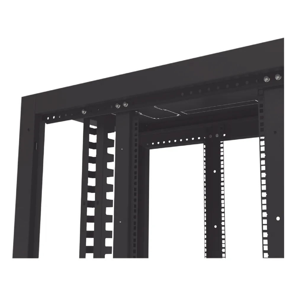 Gabinete Profesional para Telecomunicaciones de 24UR, 600 mm de Ancho x 1000 mm de Profundidad, Se envía el Gabinete Armado. – vista 3