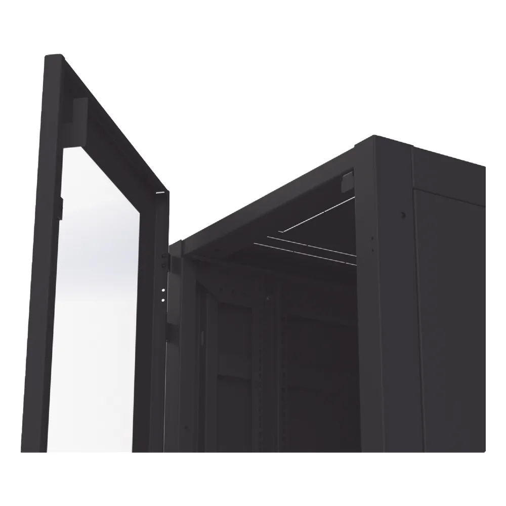 Gabinete Profesional para Telecomunicaciones de 45UR, 1200 mm Profundidad, Incluye 2 Organizadores Verticales de 45 Unidades de Rack, Se envía el Gabinete Armado. – vista 15