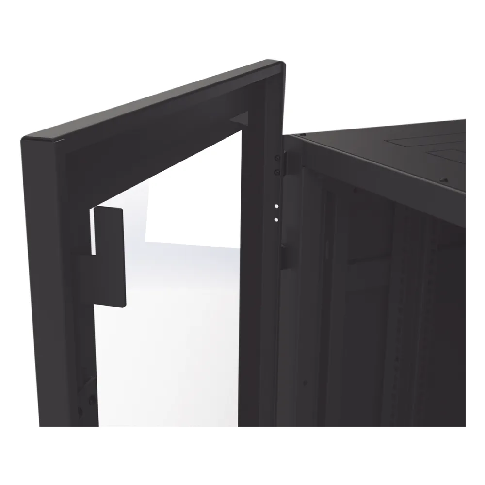 Gabinete Profesional para Telecomunicaciones de 45UR, 1200 mm Profundidad, Incluye 2 Organizadores Verticales de 45 Unidades de Rack, Se envía el Gabinete Armado. – vista 9