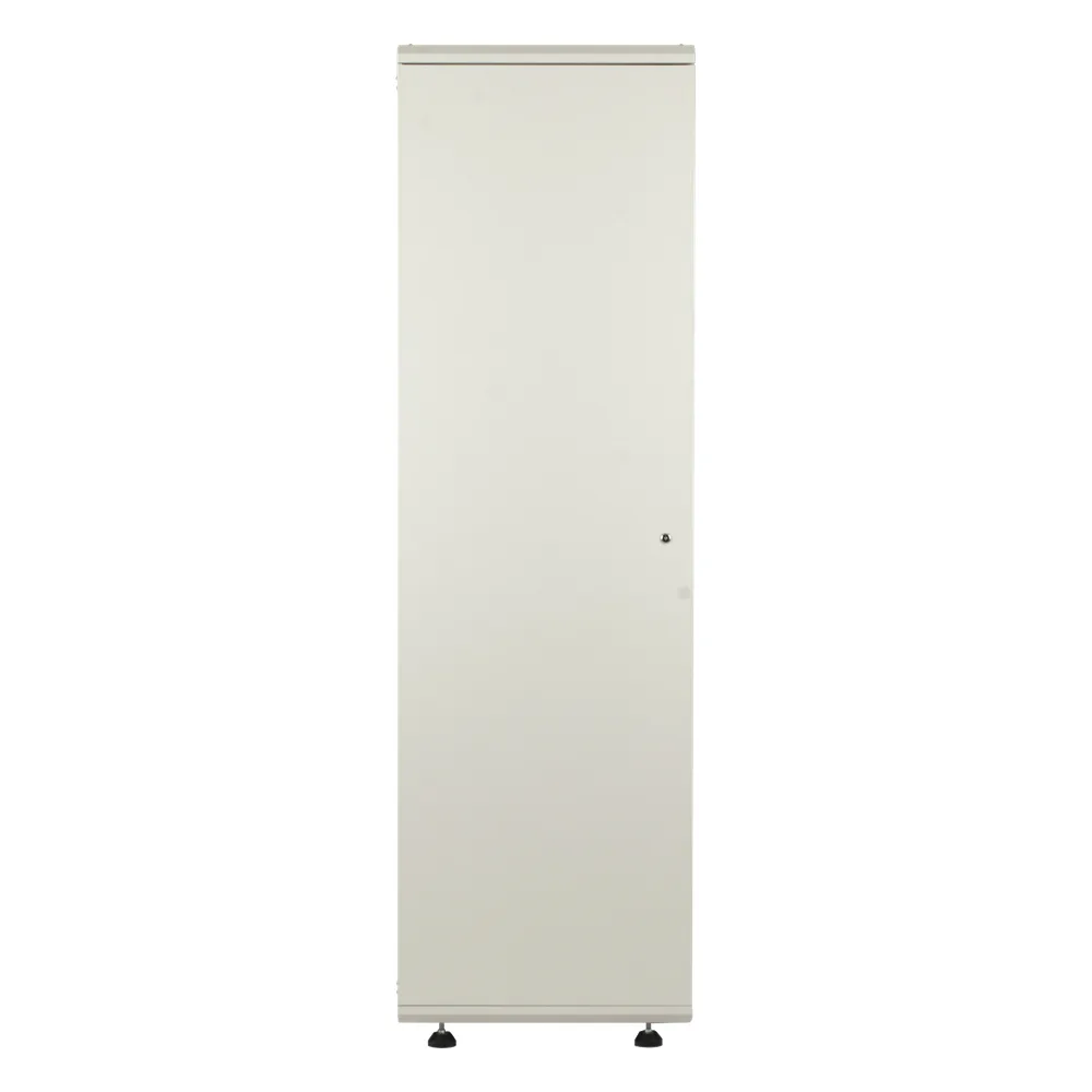 Gabinete Rack 42 Unidades / Piso 19 Pulgadas / Puerta Cristal Templado / Capacidad Carga 1000 Kg / Acero Calibres 16-18-20 / Ventilación Superior / Cerradura Seguridad, Niveladores Incluidos – vista 6