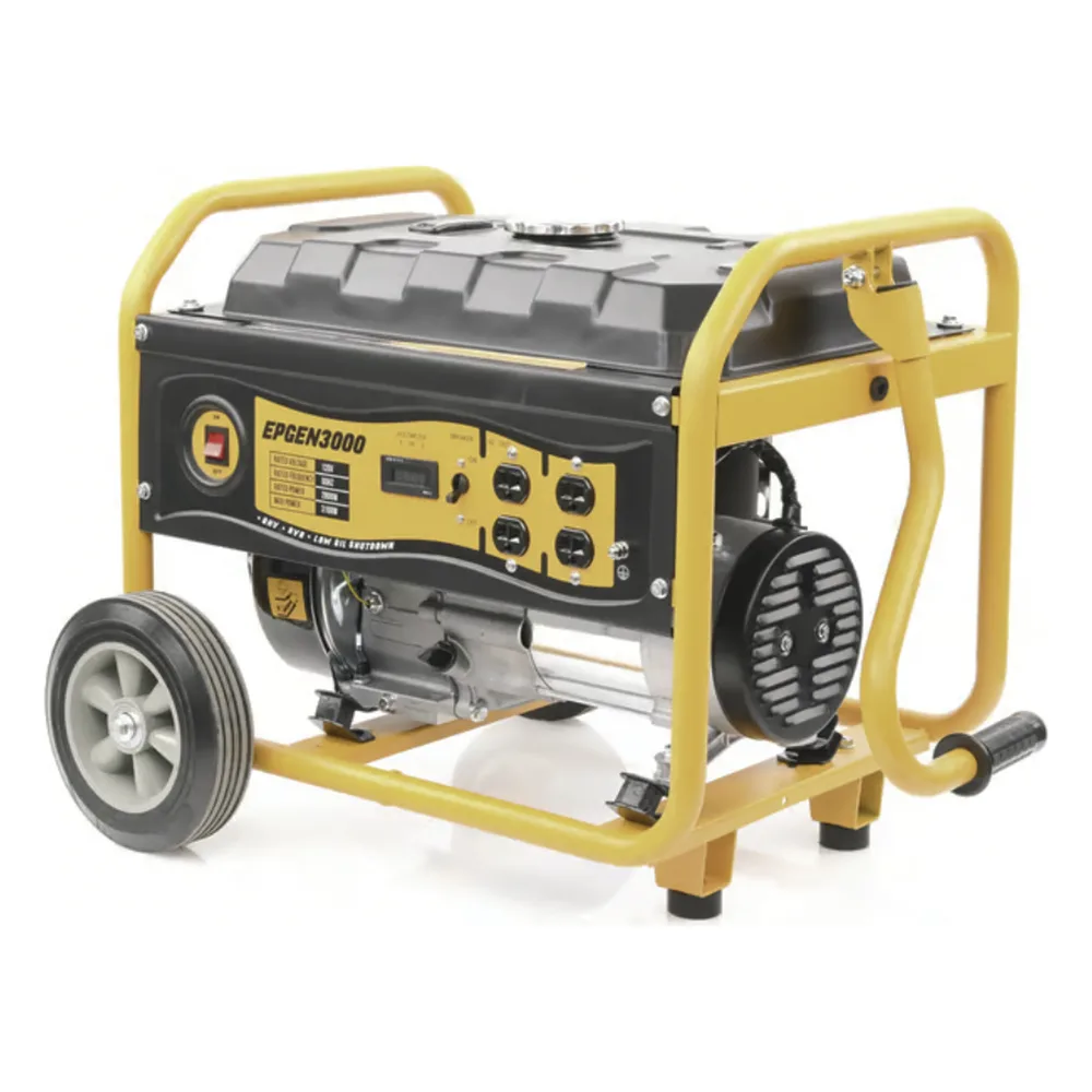Generador a Gasolina / Planta de Emergencia 3kW (7HP), 110Vca, Encendido de Jalón, Jaula con Ruedas para Fácil Traslado – vista 3