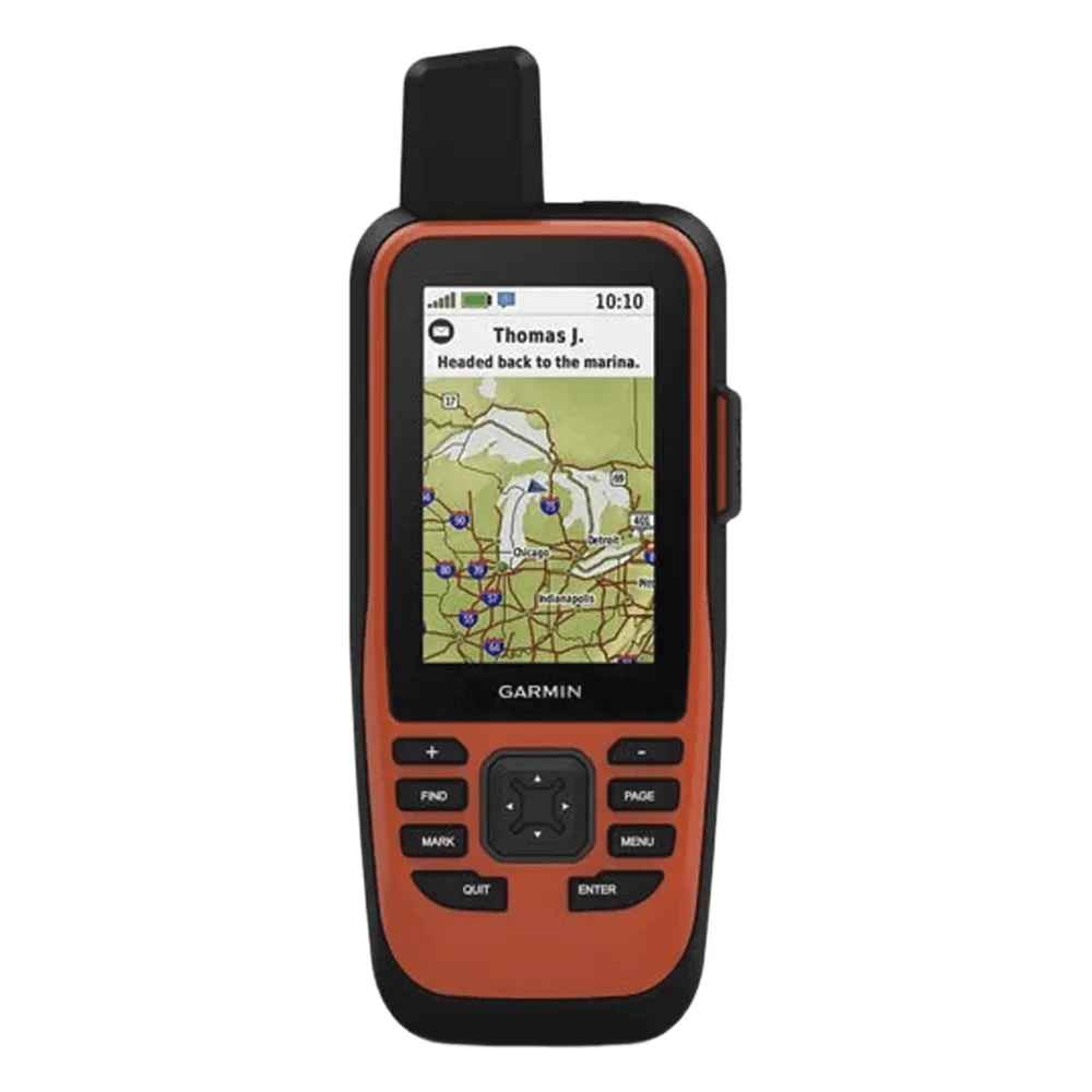 GPS Portátil GPSMAP® 86i / Pantalla TFT Transflectiva de 3" / Resolución 240 x 400 píxeles / Batería de Ion Litio con Autonomía de 35 Horas / Memoria de 16 GB / Compatible con NMEA 0183 y microUSB / Brúju