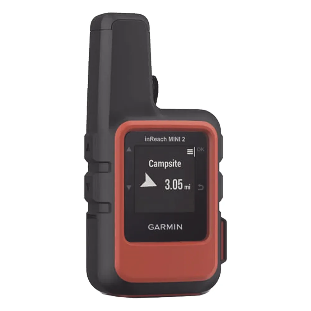GPS portátil inReach® Mini 2 / Pantalla Monocroma Transflectiva 23 x 23 mm / Resolución 176 x 176 píxeles / Batería de Iones de Litio / Autonomía Hasta 14 Días / Resistencia al Agua IPX7 / Sensores GPS, Galile – vista 2