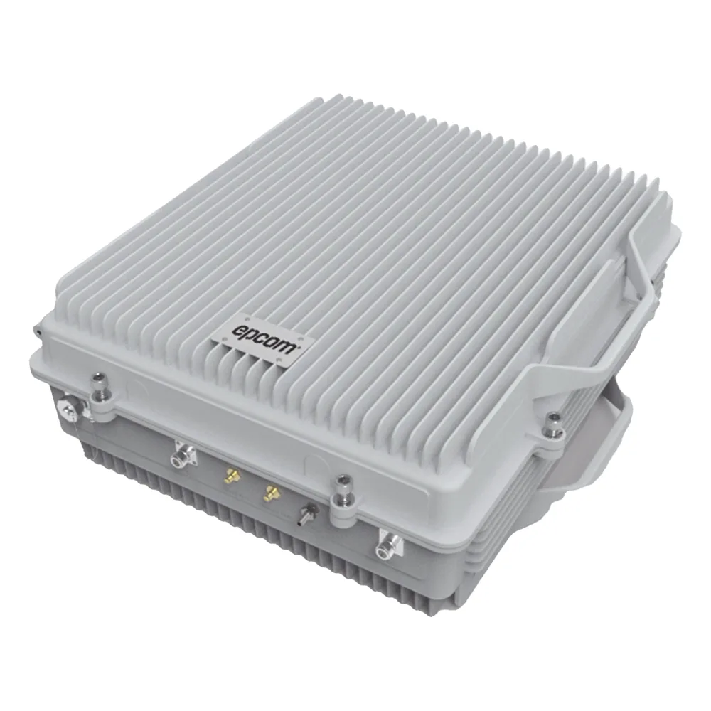 (HASTA 4 KILÓMETROS) Amplificador de Señal Celular 4G de ALTA POTENCIA: Especial para Crear una Zona Celular en Áreas Rurales o Comunidades Alejadas. 95 dB de Ganancia, 20 Watts de Potencia, 1700/2100 MHz.