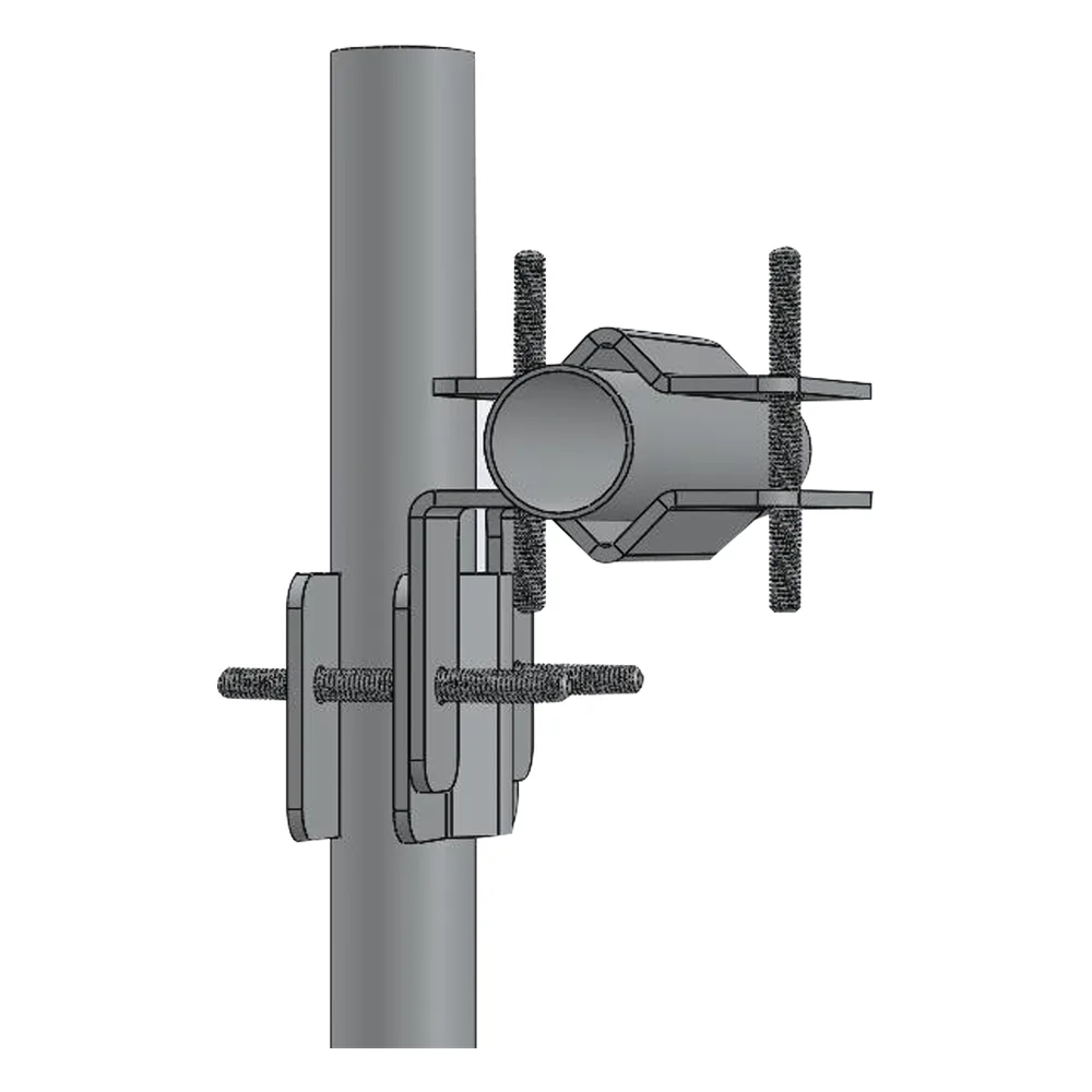 Herraje Adaptador Cruzado para Mástil para Diámetros desde 7/8" hasta 2". – vista 2