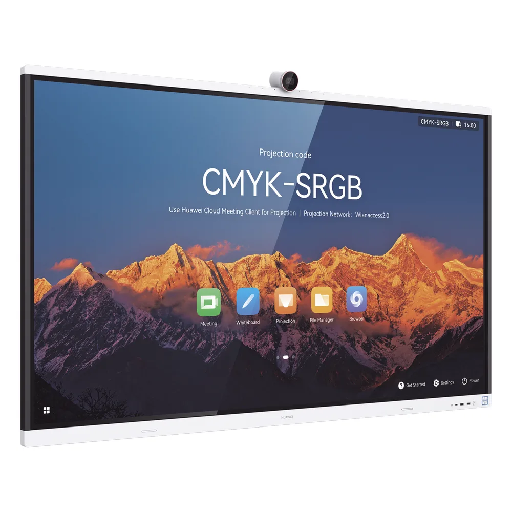 HUAWEI IdeaHub S2, Pantalla interactiva para Colaboración Inteligente, 75", 4K UHD, Harmony OS, Wi-Fi 6, Cámara inteligente, Funcionalidad BYOM. – vista 3