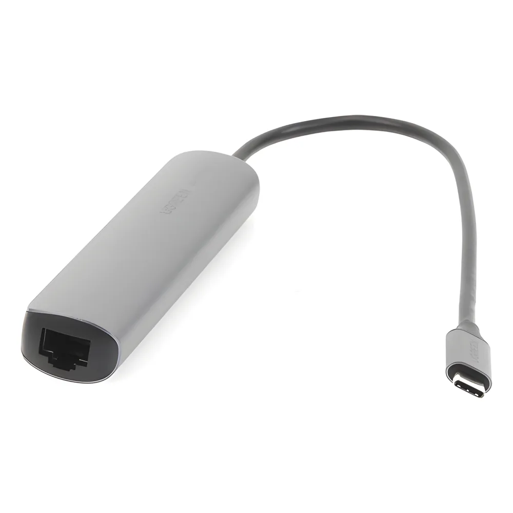 HUB USB-C (Docking Station) 5 en 1 | Ultra Delgado | 2 USB-A 3.1 a (5 Gbps) | HDMI 4K@60Hz | RJ45 (Gigabit Ethernet) | USB-C PD Carga Rápida 100W | Soporta OTG | Chips Inteligentes | Pequeño y Ligero | Caja de Aluminio. – vista 4
