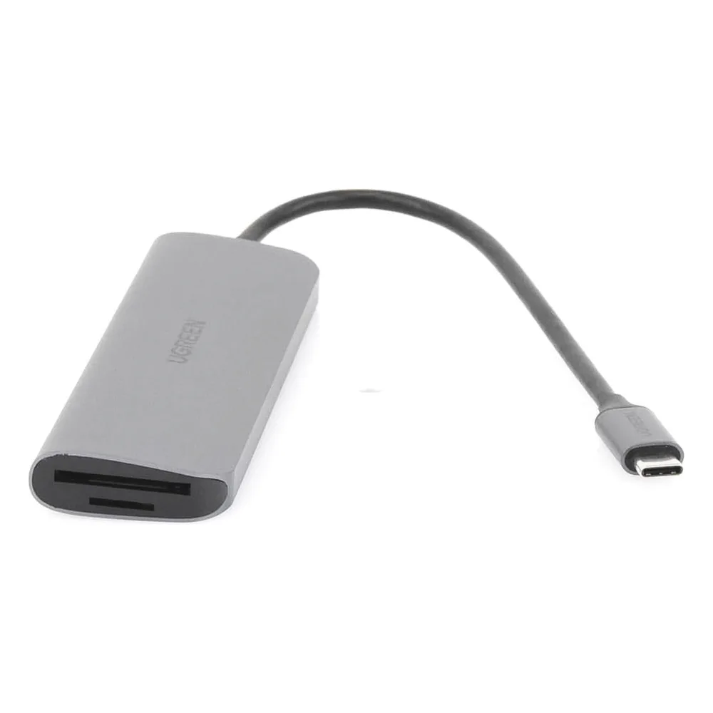 HUB USB-C Multipuertos / HDMI 4K@30Hz  / 3 Puertos USB-A 3.0 / Lector Tarjeta SD+TF (Uso Simultáneo) / 6 en 1 / Carcasa de Aluminio. – vista 3