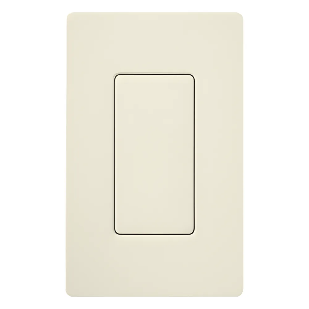Inserto ciego para abertura tipo designer, acabado satinado color Biscuit, para placas Claro y Satin Colors de Lutron