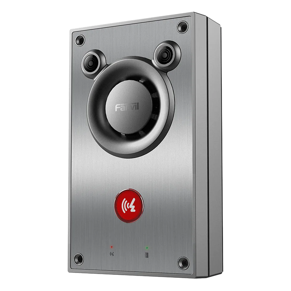 Intercomunicador IP de Emergencia / Altavoz 10W / 2 Líneas SIP / IP66 e IK10 Anti-vandálico / PoE 802.3af / Doble Micrófono con Reducción de Ruido / -40°C a 70°C – vista 2