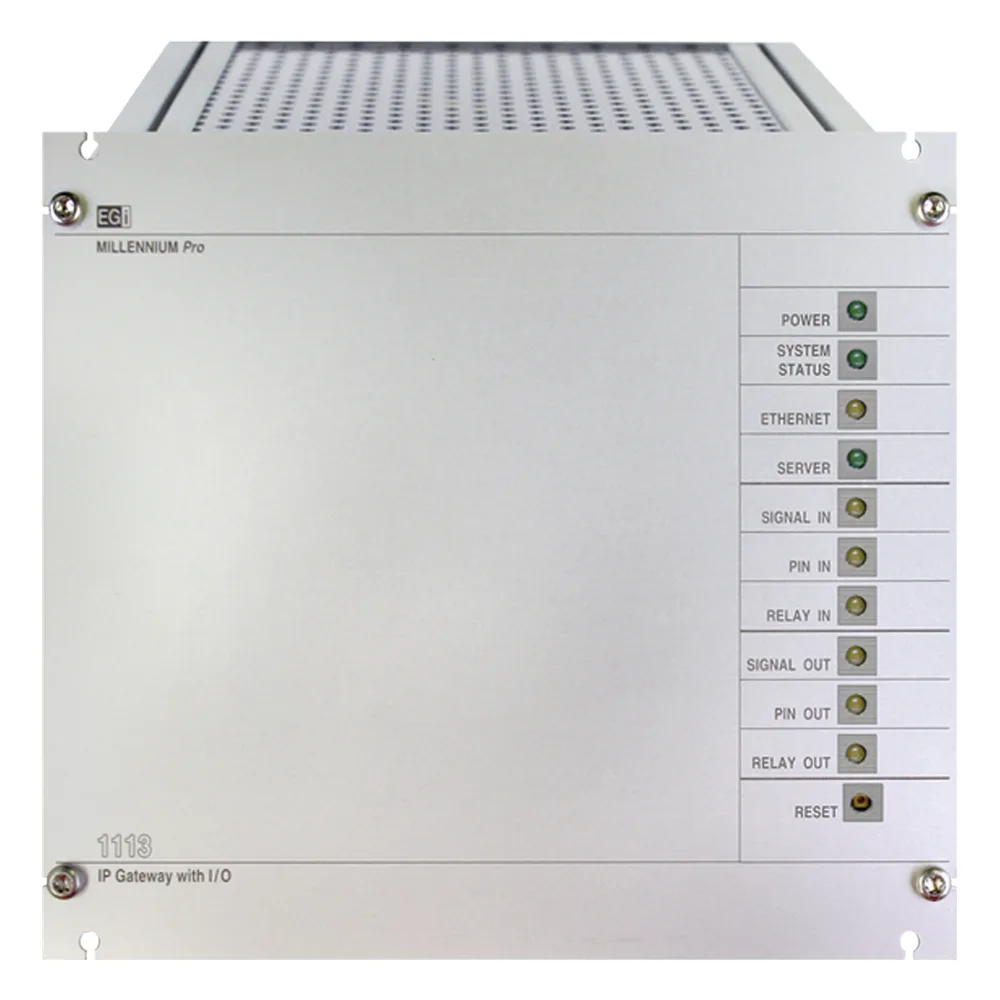 Interfaz Millennium IP para gestión de avisos y música pre-grabados IP con 8 relés IN/OUT – vista 4