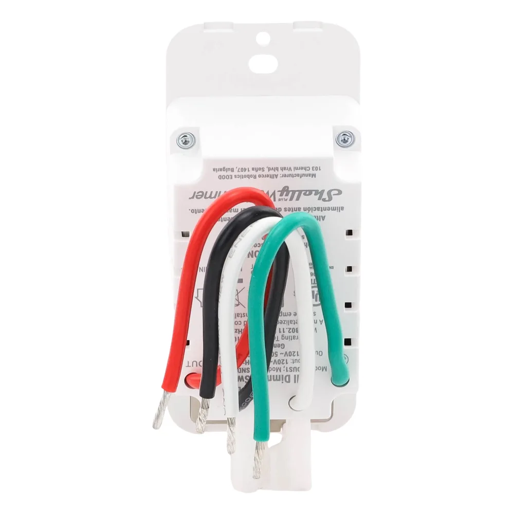 Interruptor Atenuable de Pared con Conexión WIFI / Soporta Nest / Alexa / Nube P2P y control local – vista 5