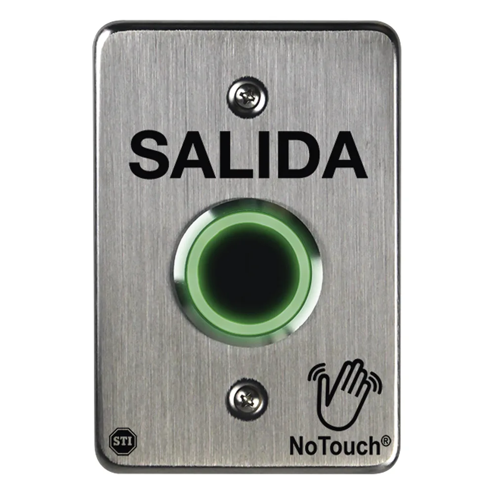Interruptor IR NoTouch® de Acero Inoxidable, Salida Única, SALIDA