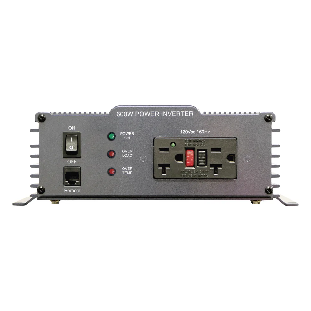 Inversor de Corriente (CD-CA) 600W Onda Sinusoidal Pura, Ent:12 Vcc, Sal: 120 Vca 60 Hz – vista 2