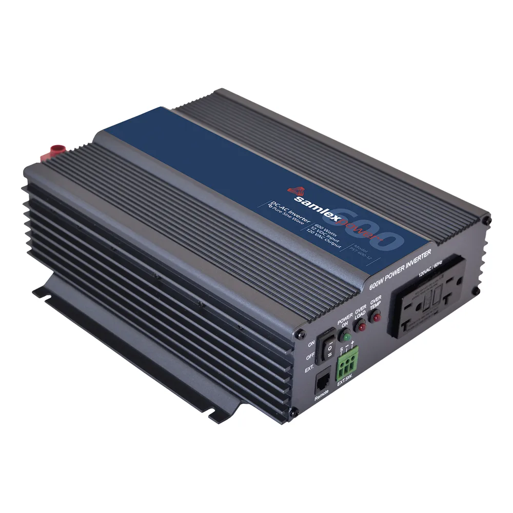 Inversor de Corriente (CD-CA) 600W Onda Sinusoidal Pura, Ent:12 Vcc, Sal: 120 Vca 60 Hz