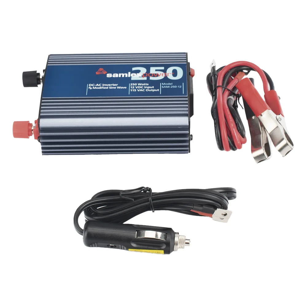 Inversor de Corriente (CD-CA) Potencia Nominal 250 W, Ent:12Vcc, Sal: 115Vca 60 Hz – vista 5