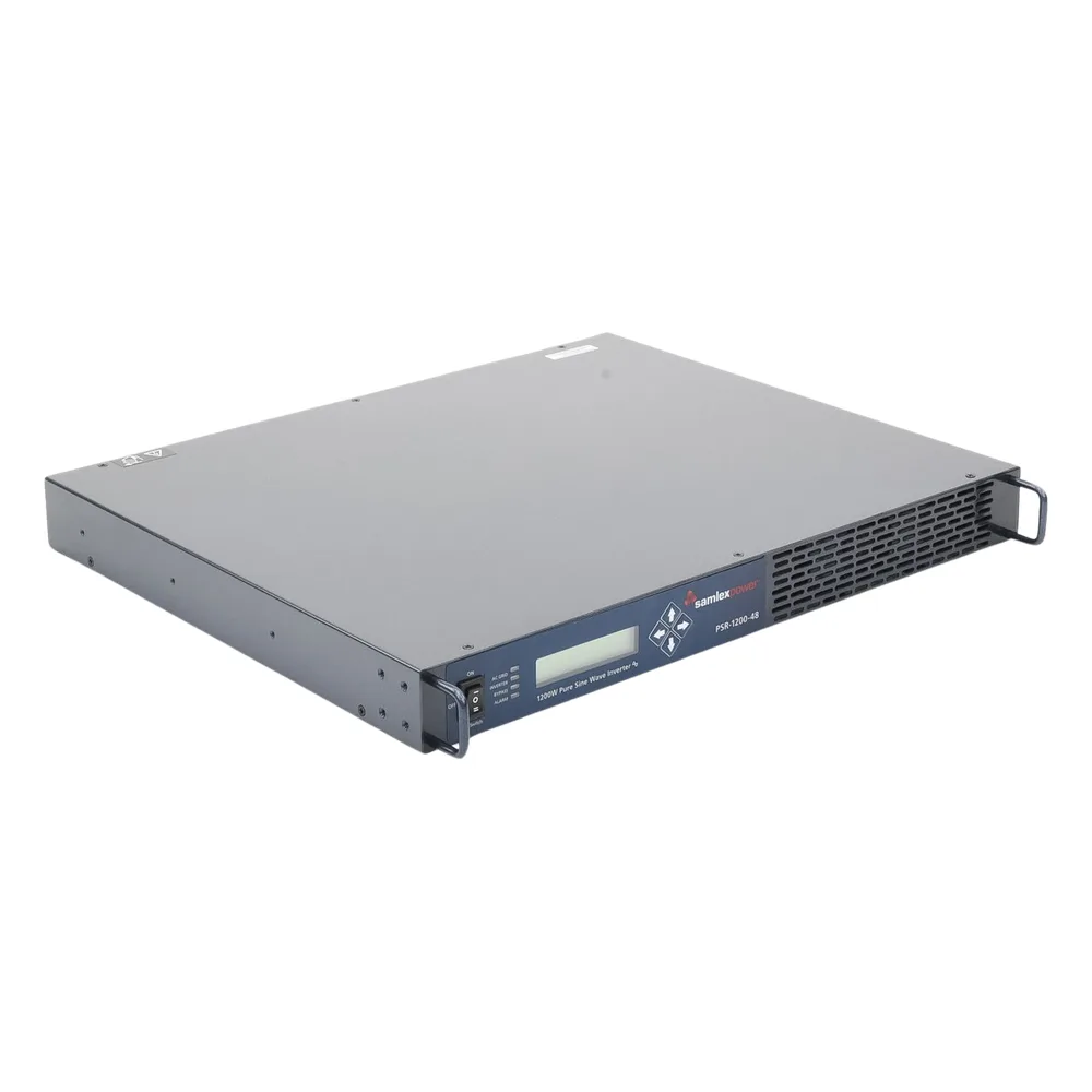Inversor de corriente Onda Pura Montaje en rack 1200W, 48 Vcc- 120 VCA, 50/60 Hz – vista 7