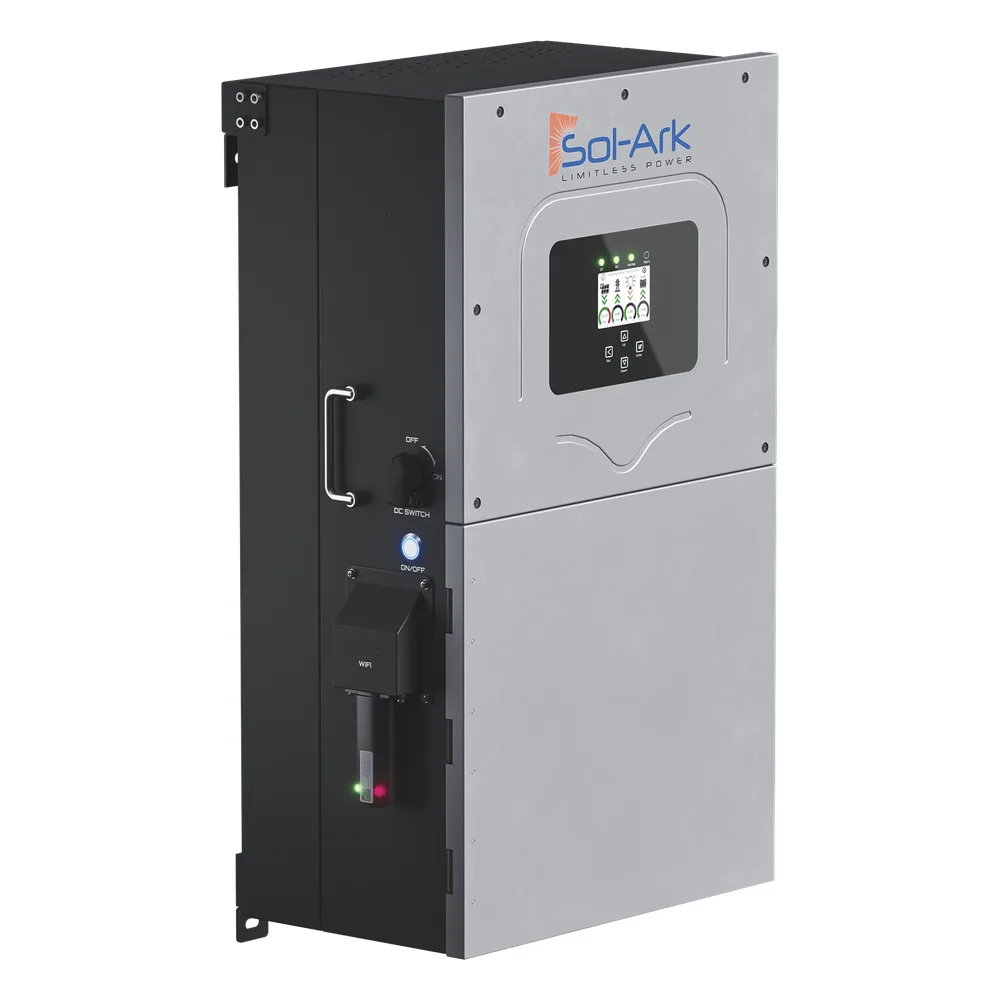 Inversor Hibrido SOL-ARK, 15 Kw, 220 Vcc, Fase Dividida, IP65, Entrada de Baterías a 48 Vcc – vista 4