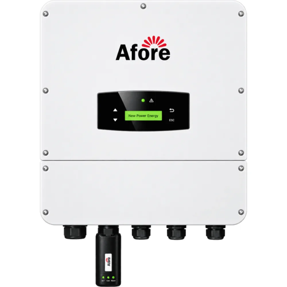 Inversor Híbrido Split Phase / 9.6 kVA / 220 Vca / 2 MPPT / Batería 80-495 V / WiFi / UPS <10 ms / AFCI / IP65