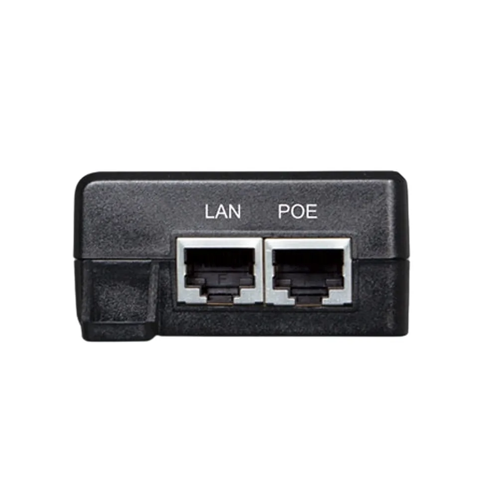 Inyector PoE 802.3 af/at, Hasta 30 W, con Puertos de 10/100/1000Mbps/ 2.5 Gbps/5 Gbps – vista 3