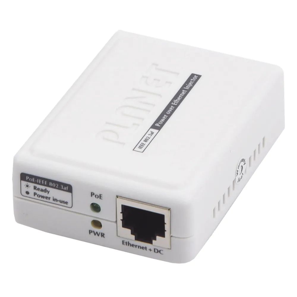 Inyector PoE 802.3af de 1 Puerto Gigabit 10/100/1000 Mbps (End-Span)