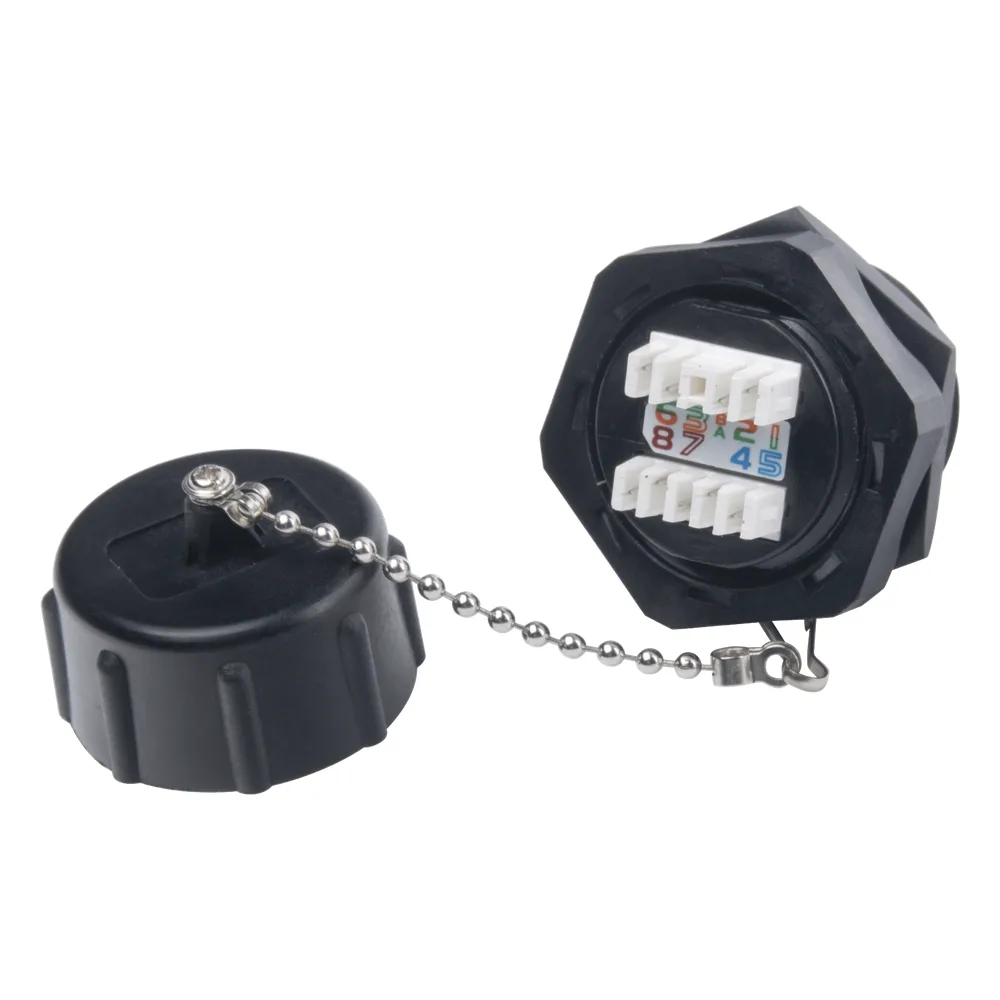 Jack Industrial RJ45 Categoría 6 Blindado, IP67 (Waterproof) – vista 3