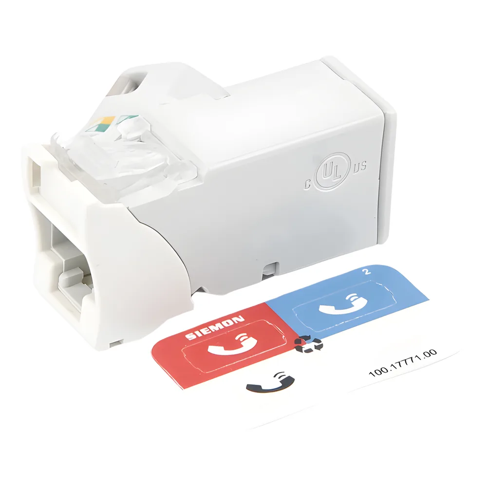 Jack Z-Max Cat6A, UTP, Montaje Híbrido en Placa de Pared (Plano y Angulado), Color Blanco, Versión Bulk (Sin Empaque Individual) – vista 3