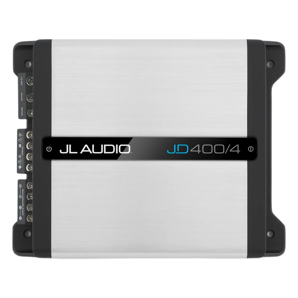 JL Audio JD400/4 / Amplificador 4 Canales / 400 W RMS / Clase D / Car Audio