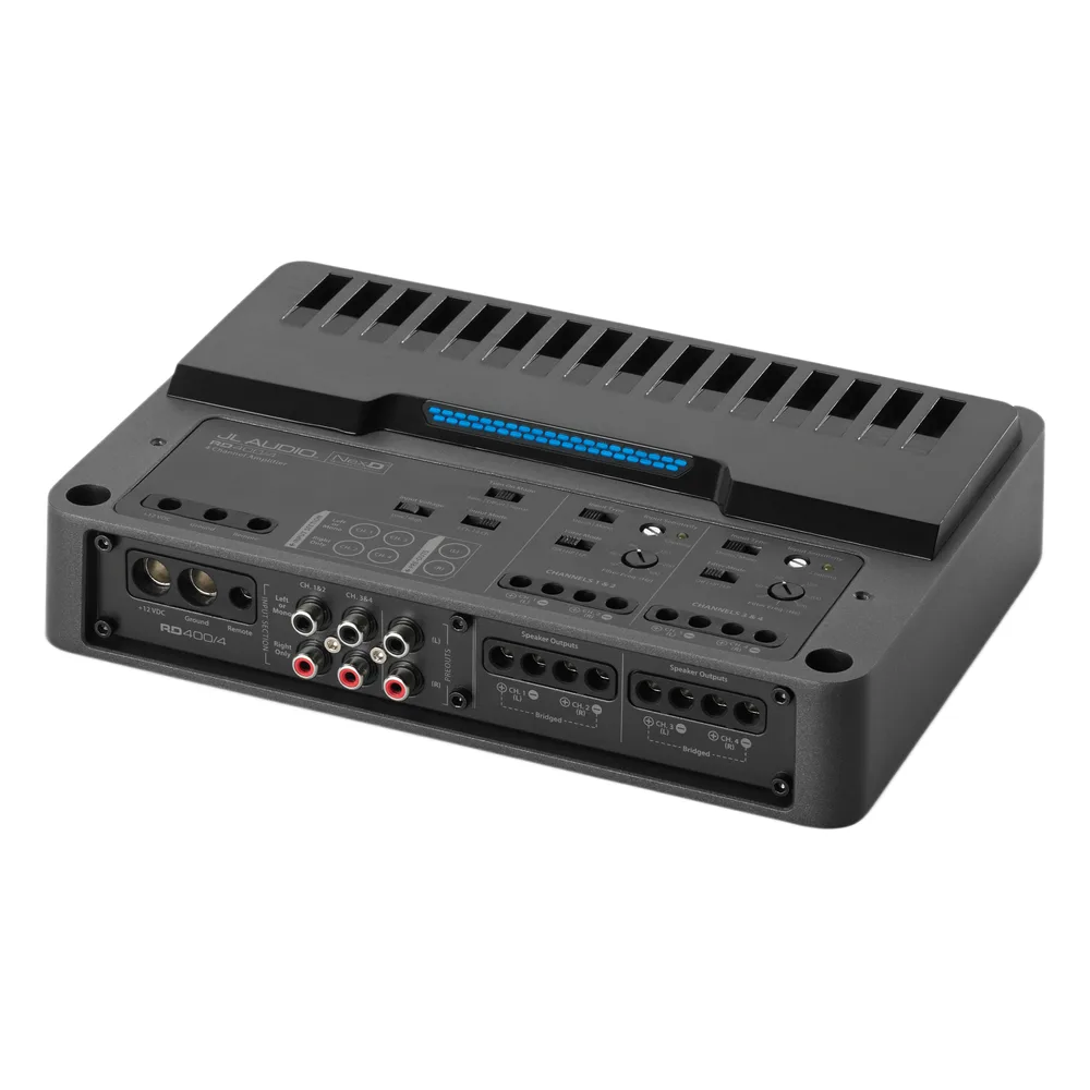 JL Audio RD400/4 / Amplificador 4 Canales / 400 W / Clase D / Car Audio – vista 2