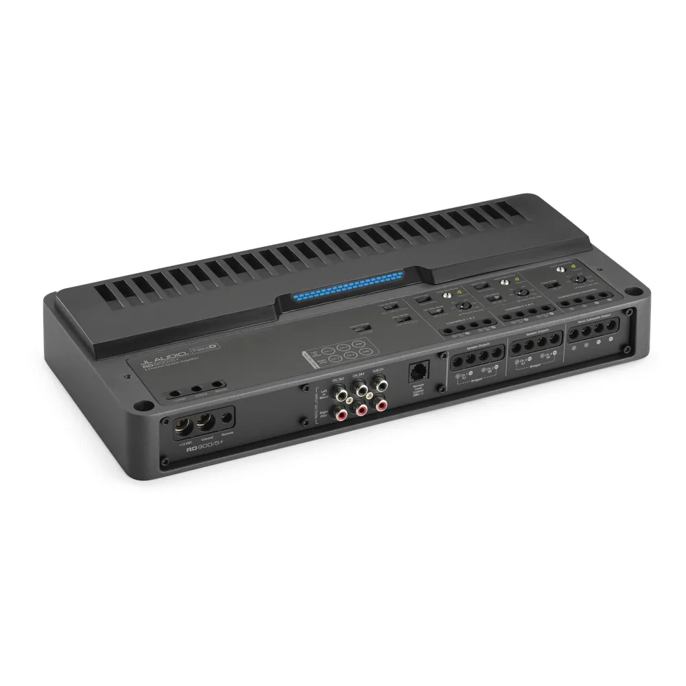 JL Audio® RD900/5+ / Car Audio / Amplificador de Sistema para Automóvil / 5 Canales / 900 W – vista 3